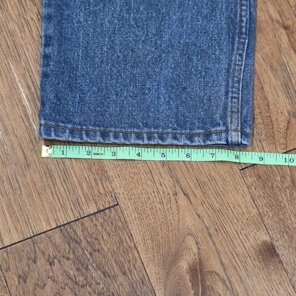 Levi's Strauss Signature Classic Regular Fit 5 Pocket Rugged Denim Blue Jeans. - Picture 7 of 11